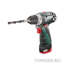 Metabo PowerMaxx BS Безударная дрель-шуруповерт 600080500  10.8В 2х2.0,LC40,патр.,кейс, вес 0.8 кг 