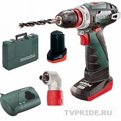 Metabo PowerMaxx BS Quick Pro Безударная дрель-шуруповерт 600157500  10.8В 1х2.01х4.0,кейс, вес 0.8 кг 