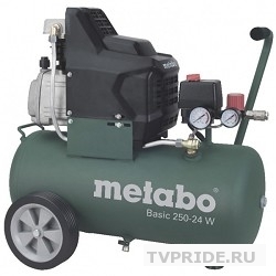 Metabo 250-24 W  Компрессор 601533000  масл.1.5кВт,24л, вес 27кг 