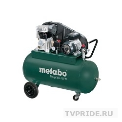 Metabo MEGA 350-100 W  Компрессор 601538000  2.2кВт,320/м,230В,10б,90л, вес 67 кг 