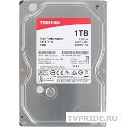 1TB Toshiba HDWD110UZSVA P300 SATA 3, 7200 rpm, 64Mb buffer, 3.5"