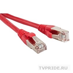 Hyperline PC-LPM-STP-RJ45-RJ45-C5e-2M-LSZH-RD Патч-корд F/­UTP, экранированный, Cat.5e, LSZH, 2 м, красный