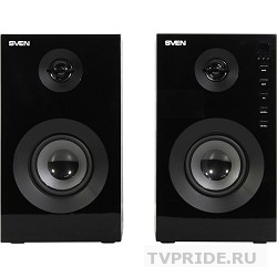 SVEN SPS-615 черный 220 В, 50 Гц, Bluetooth, дерево MDF, 2,85кг