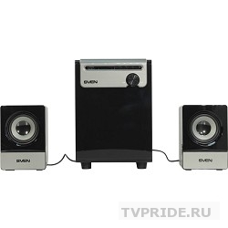 SVEN MS-110 черный Воспроизведение музыки с USB flash и SD card памяти