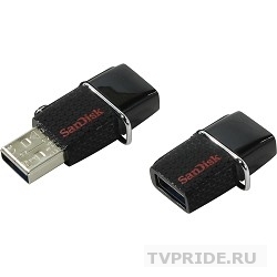 SanDisk USB Drive 128Gb Ultra Dual SDDD2-128G-GAM46 USB3.0, Black
