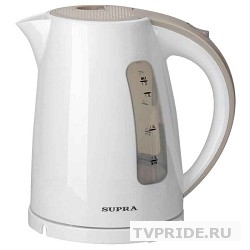 Чайники SUPRA KES-1726 white/beige, 1,7 л., 2200Вт, пластик