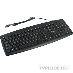 Клавиатура Gembird KB-8351U-BL,черный, USB, 104 клавиши