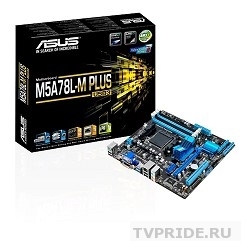Asus M5A78L-M PLUS/USB3 RTL USB3 Soc-AM3 AMD 760G 4xDDR3 mATX AC97 8ch7.1 GbLAN RAIDVGADVIHDMI