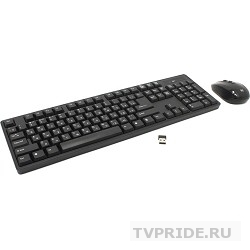 Defender Клавиатура  мышь C-915 RU Black USB 45915 Беспроводной набор, полноразмерный