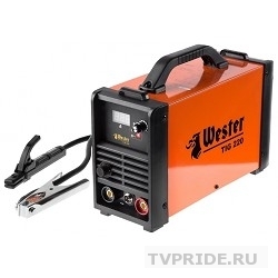 Wester TIG 220 Инвертор сварочный 284340  10-220A 120-260B ПВ70 1.6-5.0мм 