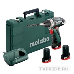 Metabo PowerMaxx BS Безударная дрель-шуруповерт 600080960  Акк.винт 10.8В 3х2.0,LC40,патр.,кейс 