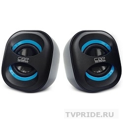 CBR CMS 333 Black-Blue, 3.0 W2, USB