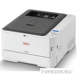 Oki C332dn 46403102 лазерный, печать цветная, максимальный формат А4, скорость ч/б печати 26 стр/мин, разъемы и средства связи Ethernet RJ-45, Wi-Fi, 802.11n, USB 2.0, вес 22 к