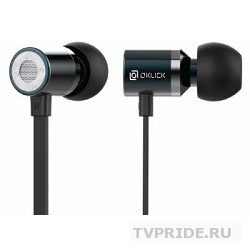 Oklick HS-S-410 1.2м черный проводные 374430