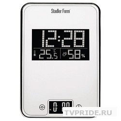 Весы кухонные Stadler Form Scale One White, SFL.0011 white цена деления 1 грамм, макс вес 3 кг LCD дисплей