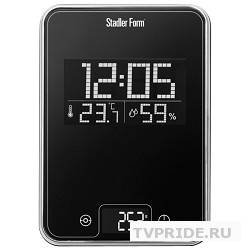 Весы кухонные Stadler Form Scale One, SFL.0011 black цена деления 1 грамм, макс вес 3 кг LCD дисплей