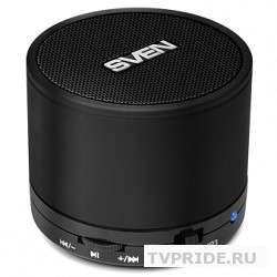 SVEN PS-45BL черный AUX, Bluetooth, FM-радио, microSD
