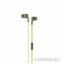 MICROLAB Наушники с микрофоном K768P gray/green, 20Hz - 20KHz