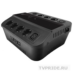 3Cott ИБП Cascade 3C-500-SPB 500VA/300W, линейно-интерактивный, управляемый, 3-х ступенчатый 0369130