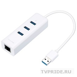 TP-Link UE330 3-портовый концентратор и гигабитный адаптер USB 3.0