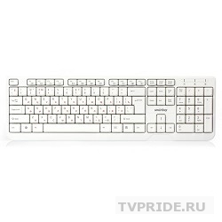 Клавиатура проводная мультимедийная Smartbuy ONE 208 USB белая SBK-208U-W