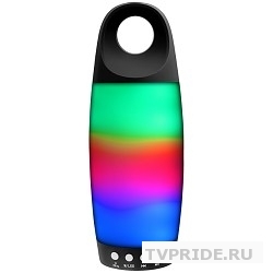 Ginzzu GM-895B, BT-Колонка 2x3w/1.5Ah/USB/TF/AUX/FM/colormusic