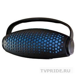 Ginzzu GM-989B, BT-Колонка 2x5W/USB-flash/TF/AUX/FM, синий