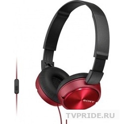 SONY MDRZX310APR.CE7, MDRZX310APr.CE7, накладные, красный, проводные