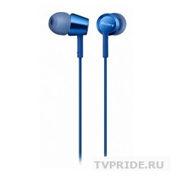 Sony MDREX155APLI.E 1.2м синий проводные в ушной раковине