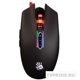 A-4Tech Мышь Bloody Q80 черный оптическая 3200dpi USB игровая 8but 482452