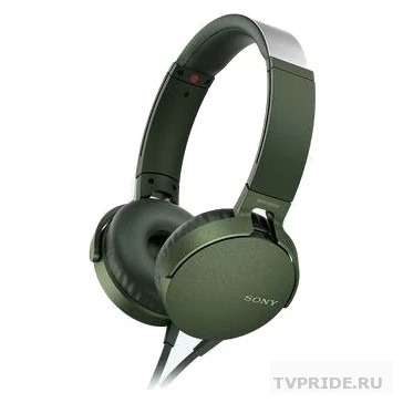 SONY MDRXB550APG.E зеленый