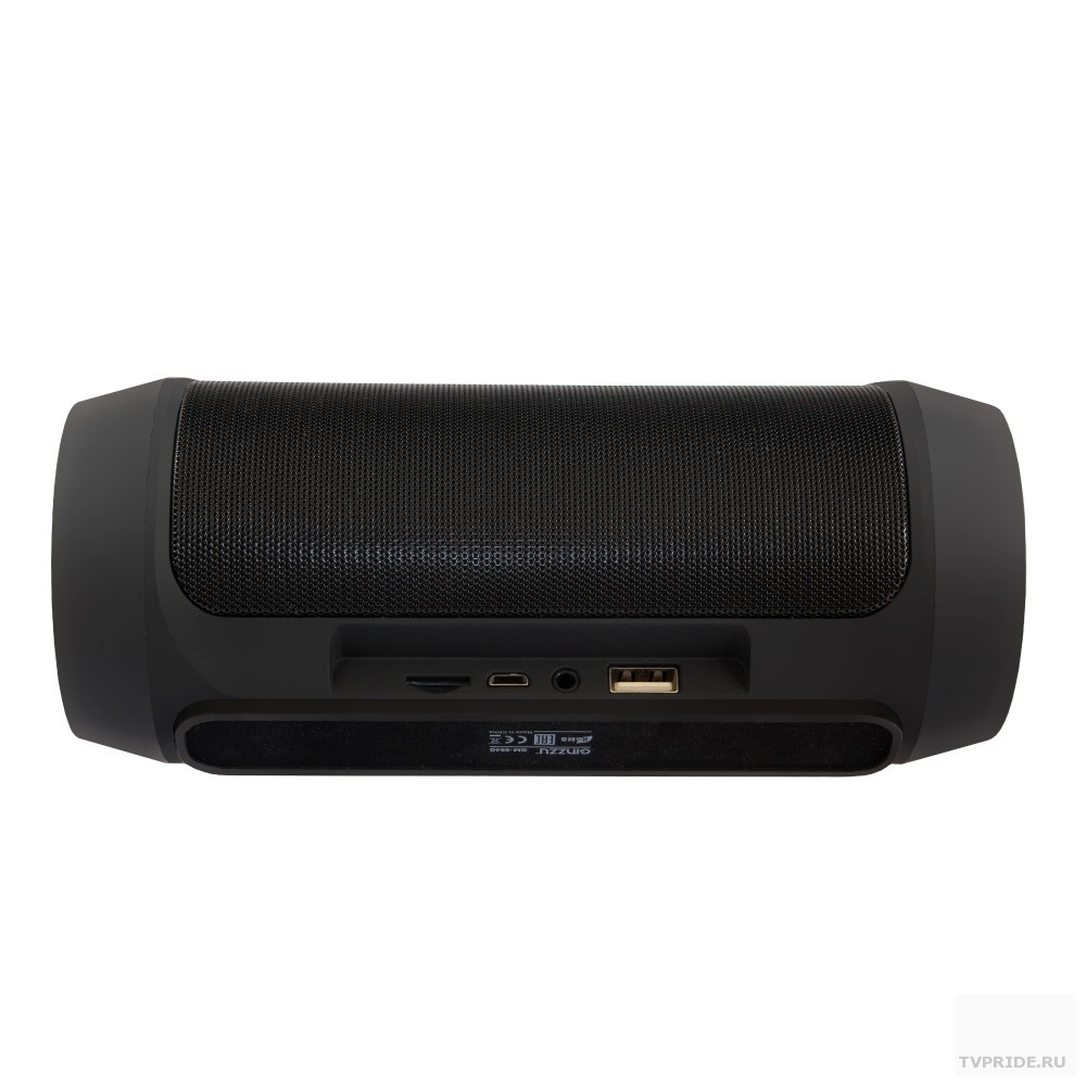 Ginzzu GM-994G 2х5Вт, 100Гц-18КГц, 2400мАч, Handsfree, AUX-in, TF/microSD, USB-flash, FM-radio, PowerBank