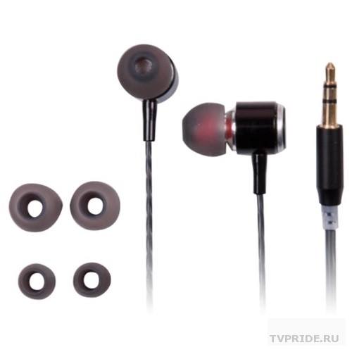 RITMIX RH-137 Black наушники, вкладыши 92 дБ, разъем mini jack 3.5mm