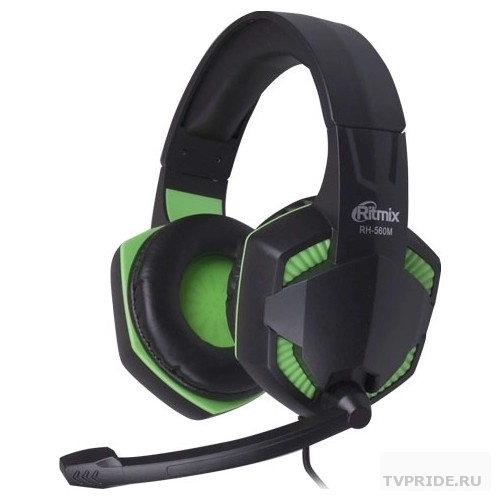 RITMIX RH-560M Gaming 105 дБ, разъем 2 х mini jack 3.5 mm