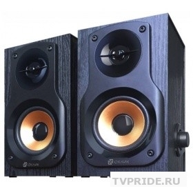Колонки Oklick OK-162 2.0 черный/темное дерево 8Вт