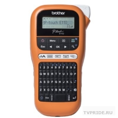 Brother P-Touch PT-E110VP Ручная профессиональная электронная система для печати наклеек PTE110VPR1