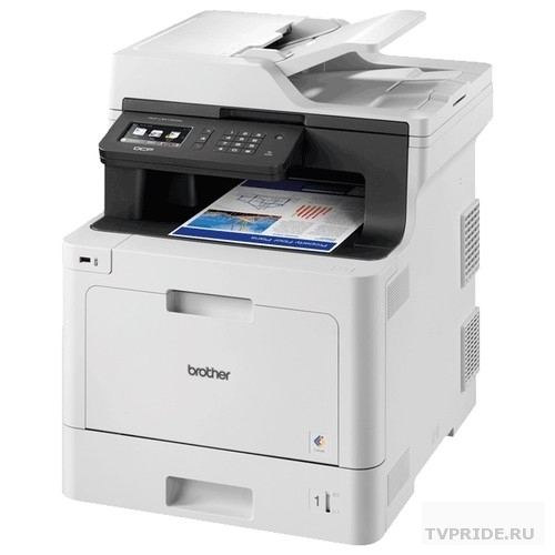 Brother DCP-L8410CDW МФУ, A4, цветной лазерный, 31стр/мин, 512Мб, дуплекс, ADF50, GigaLAN, WiFi, USB старт.картриджи 3000/1800стрDCPL8410CDWR1