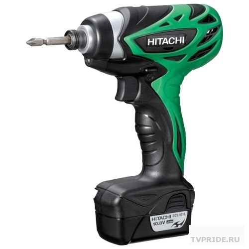 Hitachi WH10DFL Аккумуляторный шуруповерт ударный WH10DFL  10,8V,2х1,5А/ч,Li-ion,95Нм,0-2500об/мин,0-3000уд/мин,подсветка, 1кг 