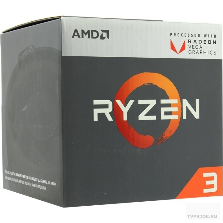  AMD Ryzen 3 2200G BOX 3.5-3.7GHz, 4MB, 65W, AM4, RX Vega Graphics
