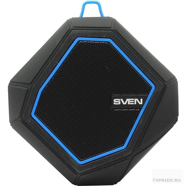 SVEN PS -77, черный-синий SV-016432 5 Вт, Bluetooth, microSD, FM-тюнер