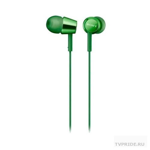 Sony MDREX155G.EGQ вкладыши , цвет зеленый