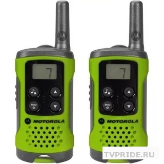 Motorola P14MAA03A1BP TLKR T41 Green Радиостанция комплект из 2 радиостанций  подарок