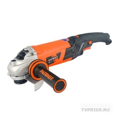 PATRIOT AG 125 Машина углошлифовальная 110301215  1300Вт, диаметр диска 125мм, вибро, пылезащищенная 