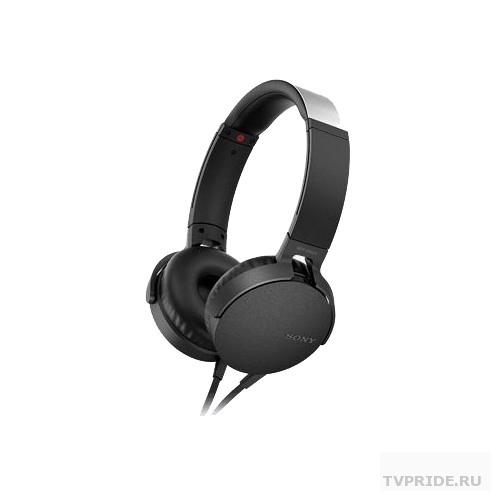 SONY MDR-XB550AP 1.2м черный проводные оголовье