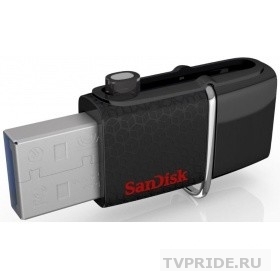 SanDisk USB Drive 16Gb Ultra Dual SDDD2-016G-GAM46 USB3.0, Black
