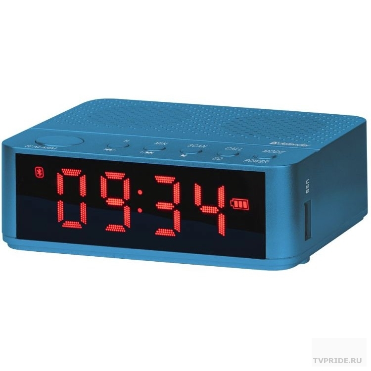 Defender Enjoy M800 синий, 3Вт, BT/Alarm/FM/USB