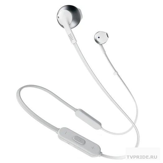 JBL T205BT белый/серебристый беспроводные bluetooth