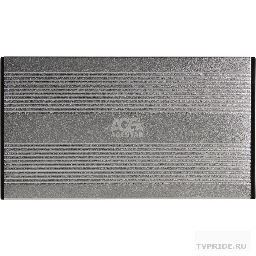 AgeStar 3UB2S USB 3.0 Внешний корпус 2.5" SATAIII, алюминий, серебристый