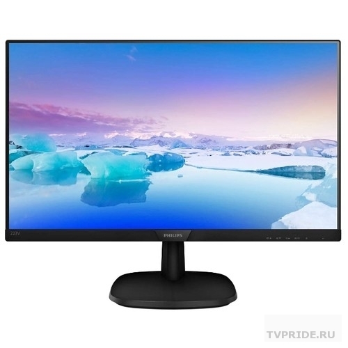 PHILIPS 21.5" 223V7QSB 00/01 черный IPS LED 1920x1080 8ms 178/178 250cd 10M1 D-Sub DVI VESA