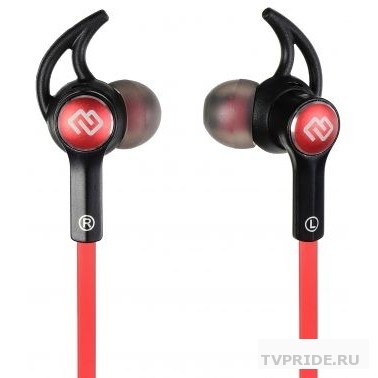 Digma BT-03 черный/красный беспроводные bluetooth шейный обод 1062030